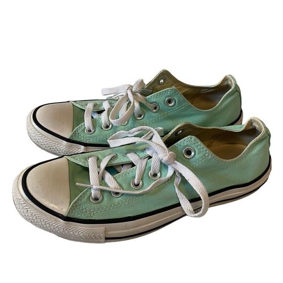 Mint Green Converse All Star Sneakers in Ladies Size 8.5 - Picture 5 of 7
